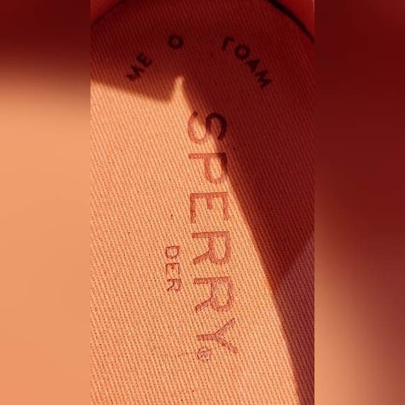 Sperry Pink Canvas Sneakers - Picture 3 of 10